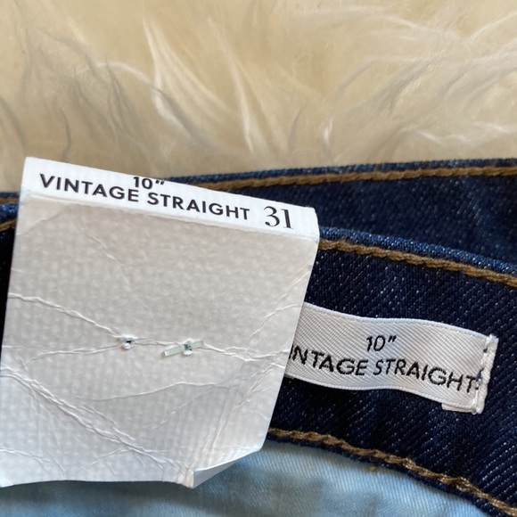 J. Crew High-Waisted Vintage Straight Jean in Boiler Wash - Picture 4 of 13